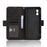 For Infinix GT 30 Pro 5G Leather Case Phone Wallet Cover with Multiple Card Slots - Black - 5