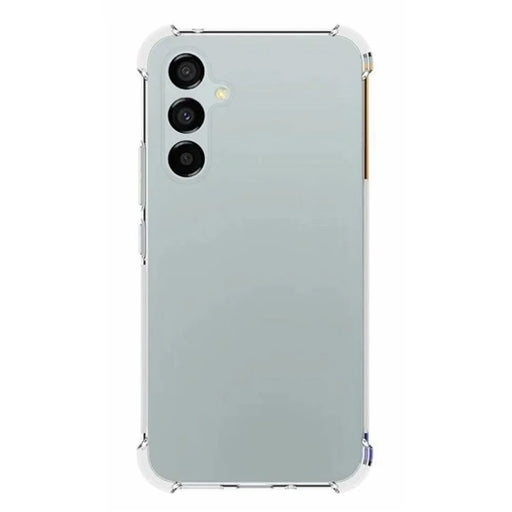 WANLONFENG For Samsung Galaxy A54 5G Back Cover  TM Series 2.0mm Clear TPU Phone Case (Big Lens Hole) - Transparent - 2