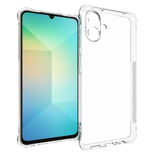 WANLONFENG For Samsung Galaxy A08 4G / A07 4G Clear TPU Case  TM Series 2.0mm Phone Back Cover - Transparent - 1