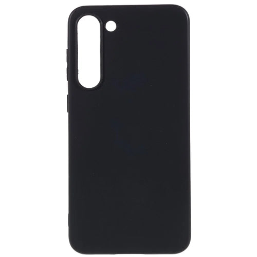For Samsung Galaxy S23+ Shockproof Flexible TPU Phone Cover Black Matte Drop-Proof Grip Case - 1
