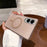 For Samsung Galaxy S25 Edge Magnetic Case Precise Cutouts Matte PC Phone Cover - Desert Gold - 2