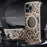 For iPhone 15 Pro Bumper Case Alloy Metal Borderless Back Cover with Magnetic Kickstand - Desert Gold - 2