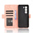 For itel A95 5G Leather Case Phone Wallet Cover with Multiple Card Slots - Pink - 5