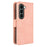 For itel A95 5G Leather Case Phone Wallet Cover with Multiple Card Slots - Pink - 7