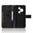 For TCL 605 4G / 60 SE Leather Wallet Case with Strap Diamond Texture Phone Cover - Black - 4