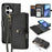 DUX DUCIS For iPhone 17 Case  Lawa Series Detachable Magnetic Cowhide Leather Cover Zipper Wallet - Black - 1