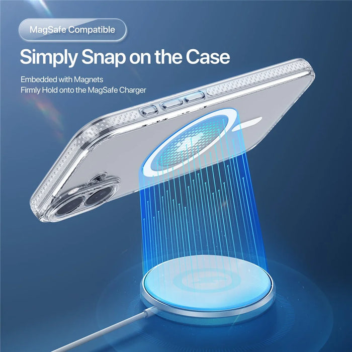 DUX DUCIS For iPhone 17 Back Cover  Clin Series Clear Phone Case Compatible with MagSafe - Clear - 4