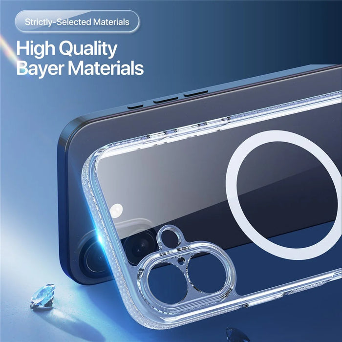 DUX DUCIS For iPhone 17 Back Cover  Clin Series Clear Phone Case Compatible with MagSafe - Clear - 6