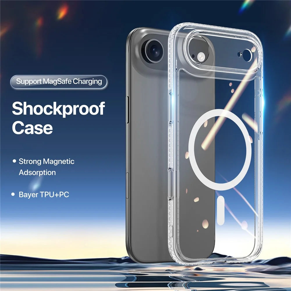 DUX DUCIS For iPhone Air Back Cover  Clin Series Clear Phone Case Compatible with MagSafe - Clear - 3