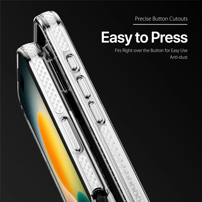 DUX DUCIS For iPhone 17 Clear Phone Case  Clin Series TPU + PC Anti-drop Back Cover - Clear - 3