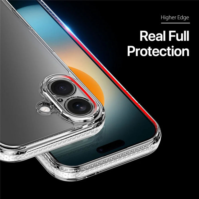 DUX DUCIS For iPhone 17 Clear Phone Case  Clin Series TPU + PC Anti-drop Back Cover - Clear - 4