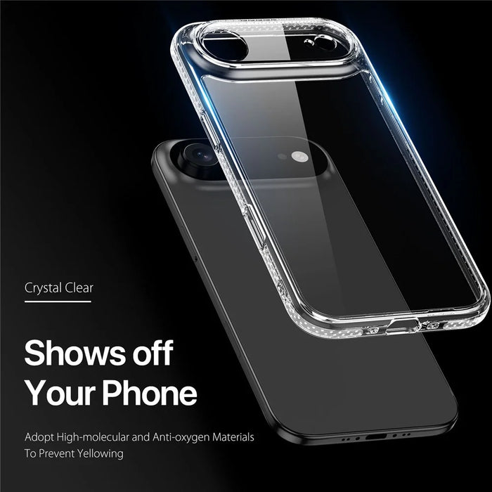 DUX DUCIS For iPhone Air Clear Phone Case  Clin Series TPU + PC Anti-drop Back Cover - Clear - 2