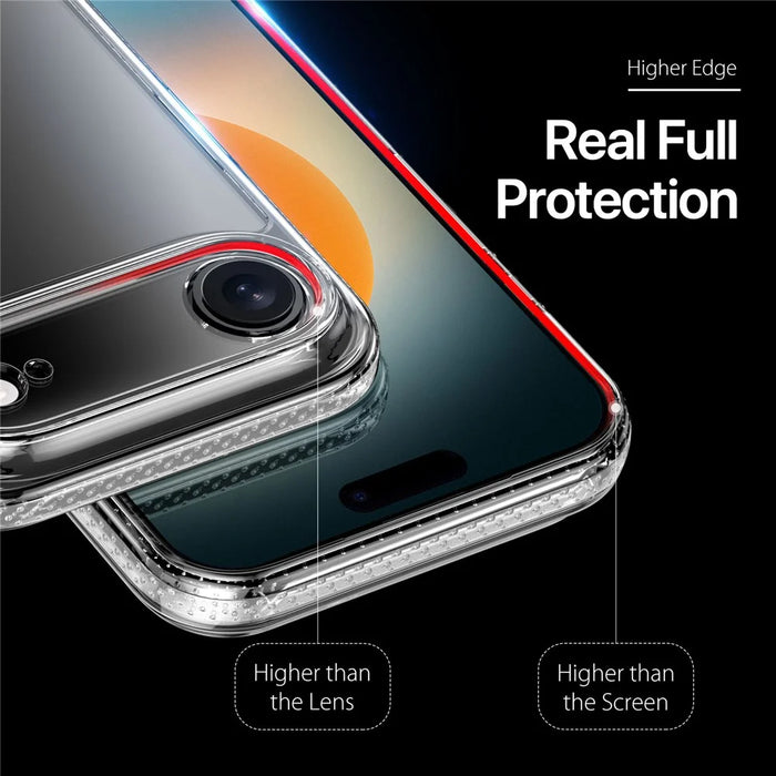 DUX DUCIS For iPhone Air Clear Phone Case  Clin Series TPU + PC Anti-drop Back Cover - Clear - 4