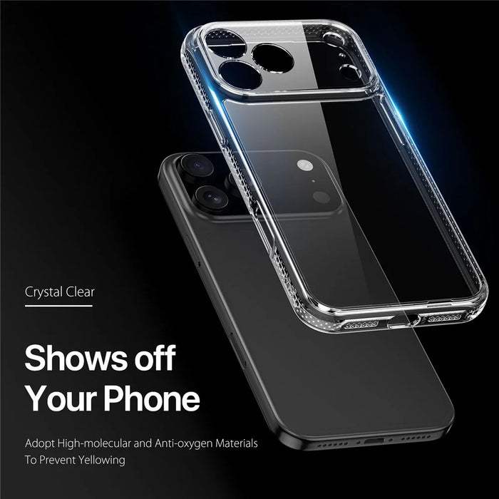 DUX DUCIS For iPhone 17 Pro Max Clear Phone Case  Clin Series TPU + PC Anti-drop Back Cover - Clear - 2