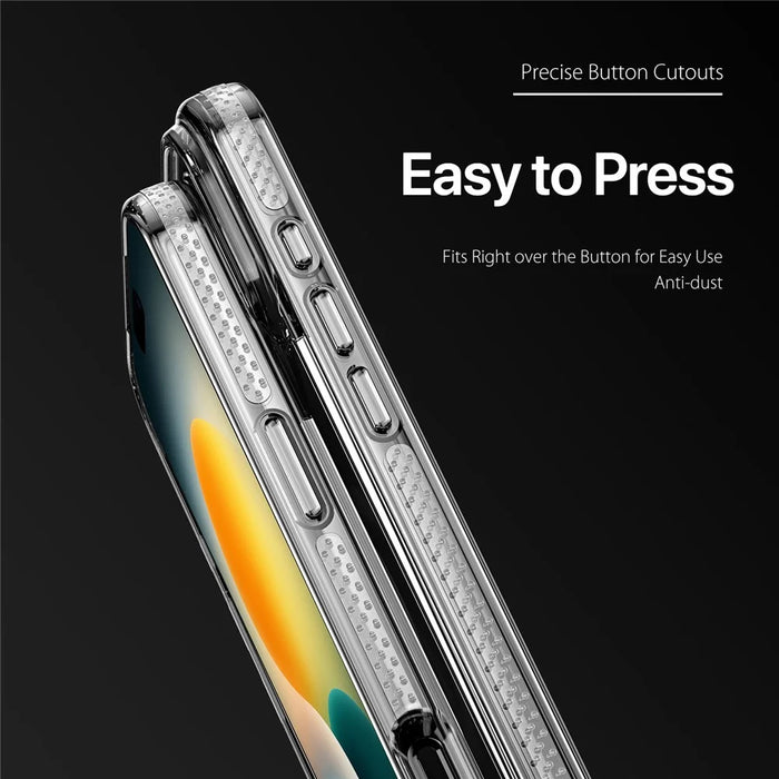 DUX DUCIS For iPhone 17 Pro Max Clear Phone Case  Clin Series TPU + PC Anti-drop Back Cover - Clear - 3