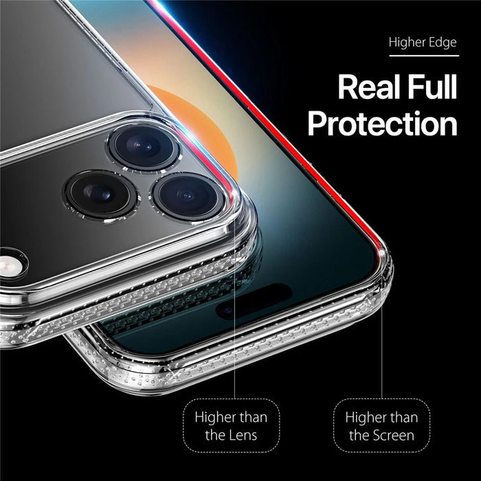 DUX DUCIS For iPhone 17 Pro Max Clear Phone Case  Clin Series TPU + PC Anti-drop Back Cover - Clear - 4