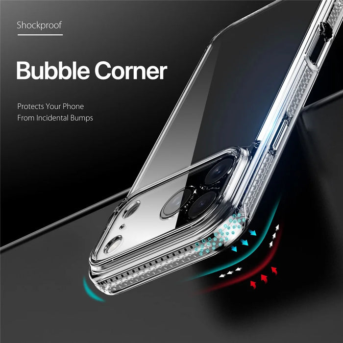 DUX DUCIS For iPhone 17 Pro Max Clear Phone Case  Clin Series TPU + PC Anti-drop Back Cover - Clear - 5