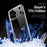 DUX DUCIS For iPhone 17 Pro Max Clear Phone Case  Clin Series TPU + PC Anti-drop Back Cover - Clear - 6