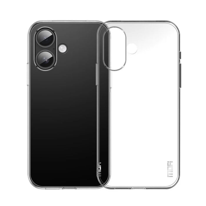 MOFI For iPhone 17 Clear Phone Case  Ultra-Thin TPU Phone Back Cover - Transparent - 1