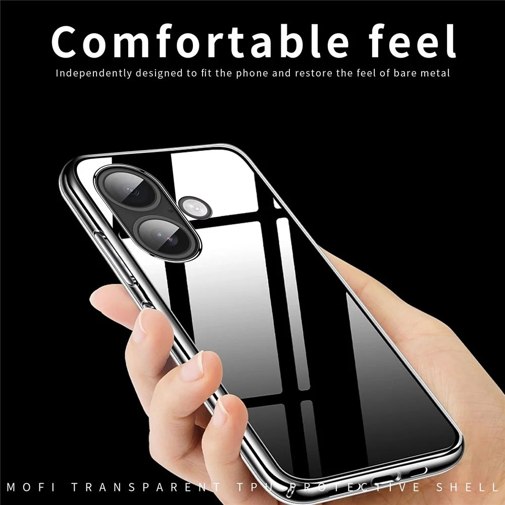 MOFI For iPhone 17 Clear Phone Case  Ultra-Thin TPU Phone Back Cover - Transparent - 5