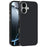 ABEEL For iPhone 17 Case Compatible with MagSafe Carbon Fiber Texture Back Cover - Black - 1