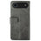 IDEWEI For iPhone Air Case Leather Wallet Phone Cover Stand Calf Texture - Grey - 5