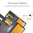 For Samsung Galaxy A14 5G / 4G Case Genuine Split Leather Phone Cover with Wallet Stand - Brown - 4