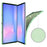 For Samsung Galaxy Tab S10 FE+ Case Liquid Silicone Anti-Scratch Tablet Cover - Green - 3