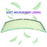 For Samsung Galaxy Tab S10 FE+ Case Liquid Silicone Anti-Scratch Tablet Cover - Green - 6