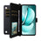 For Realme C71 4G Case with Shoulder  /  Wrist Strap Leather Phone Cover Stand Wallet - Black - 5