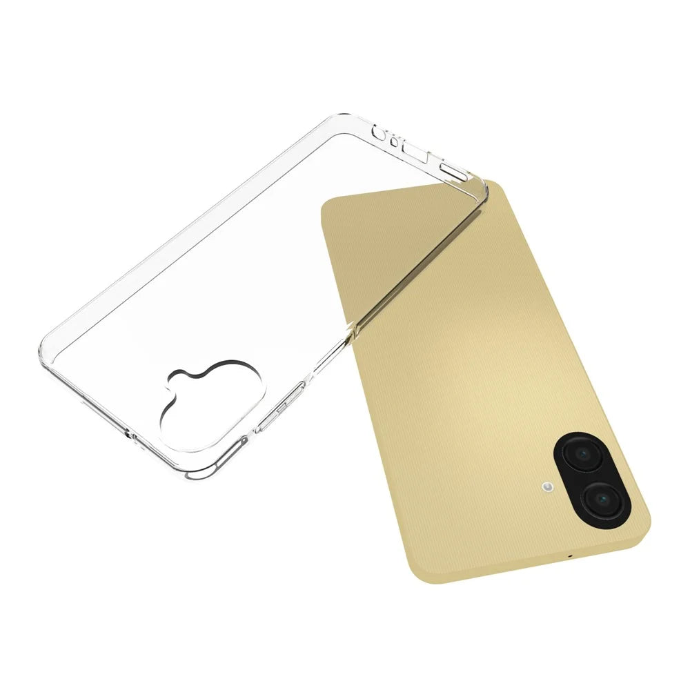 10Pcs / Pack For Samsung Galaxy A08 5G / A08 4G / A07 4G Case Watermark Free TPU Protective Clear Phone Cover - 4