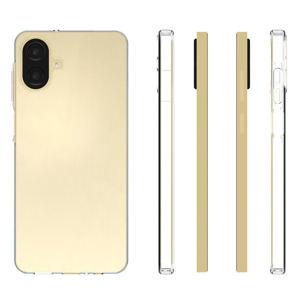 10Pcs / Pack For Samsung Galaxy A08 5G / A08 4G / A07 4G Case Watermark Free TPU Protective Clear Phone Cover - 5