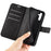 For Samsung Galaxy A14 5G / 4G Calf Texture PU Leather Phone Case Wallet Foldable Stand Cell Phone Cover - Black - 5