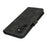 For Samsung Galaxy A15 5G Wallet Case Double Folded Edge Skin Touch PU Leather Flip Phone Cover - Black - 5