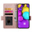 For iPhone 17 Stand Case PU Leather Wallet Phone Cover - Rose Gold - 2