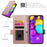 For iPhone 17 Stand Case PU Leather Wallet Phone Cover - Rose Gold - 6