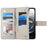 For iPhone 18 Pro Max / 17 Pro Max Case Zipper Wallet Color Splicing Leather Flip Phone Cover with Straps - Lake Blue - 6