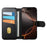 CASENEO For iPhone 17e / 16e Magnetic Case  RFID Blocking Wallet Detachable Leather Phone Cover with Wristband - Black - 4