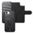 CASENEO For iPhone 17e / 16e Magnetic Case  RFID Blocking Wallet Detachable Leather Phone Cover with Wristband - Black - 7