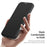 DUX DUCIS For iPhone 17 Pro Max Leather Case  Skin X Pro Series Flip Cover Compatible with MagSafe - Black - 6