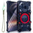 For Nothing Phone (3a) Pro Bumper Case Kickstand Aluminum Alloy Magnetic Phone Cover with Wrist Strap - Black - 1