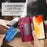 For iPhone 17 Case Zipper Pocket Wallet Leather Phone Cover with Straps - Red - 6