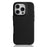 MELKCO For iPhone 16 Pro Magnetic Case Genuine Cow Leather PC Phone Back Cover - Black - 3