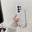 For Samsung Galaxy S25 Ultra Case Zipper Card Holder Mirror Snake Texture PU + PC Back Cover with Lanyard - White - 2