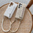 For Samsung Galaxy S25 Ultra Case Zipper Card Holder Mirror Snake Texture PU + PC Back Cover with Lanyard - White - 5
