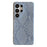 For Samsung Galaxy S25 Ultra Case Gold Thread Lacquered Snake Texture PU + PC Phone Back Cover - Blue - 1