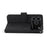 For iPhone 18 Pro / 17 Pro Case Flower Pattern PU Leather Wallet Phone Cover with Strap - Black - 3