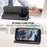 For iPhone 18 Pro / 17 Pro Case Calf Texture PU Leather Wallet Phone Cover with Wrist Strap - Black - 3