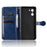 For OnePlus Nord CE5 5G / Ace 5 Racing 5G Wallet Case Dot Pattern Imprint PU Leather Phone Cover with Wrist Strap - Dark Blue - 4