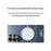 For Samsung Galaxy S24 Ultra Magnetic Case Precise Cutouts Aramid Fiber Phone Cover with Metal Lens Frame - Moon - 3